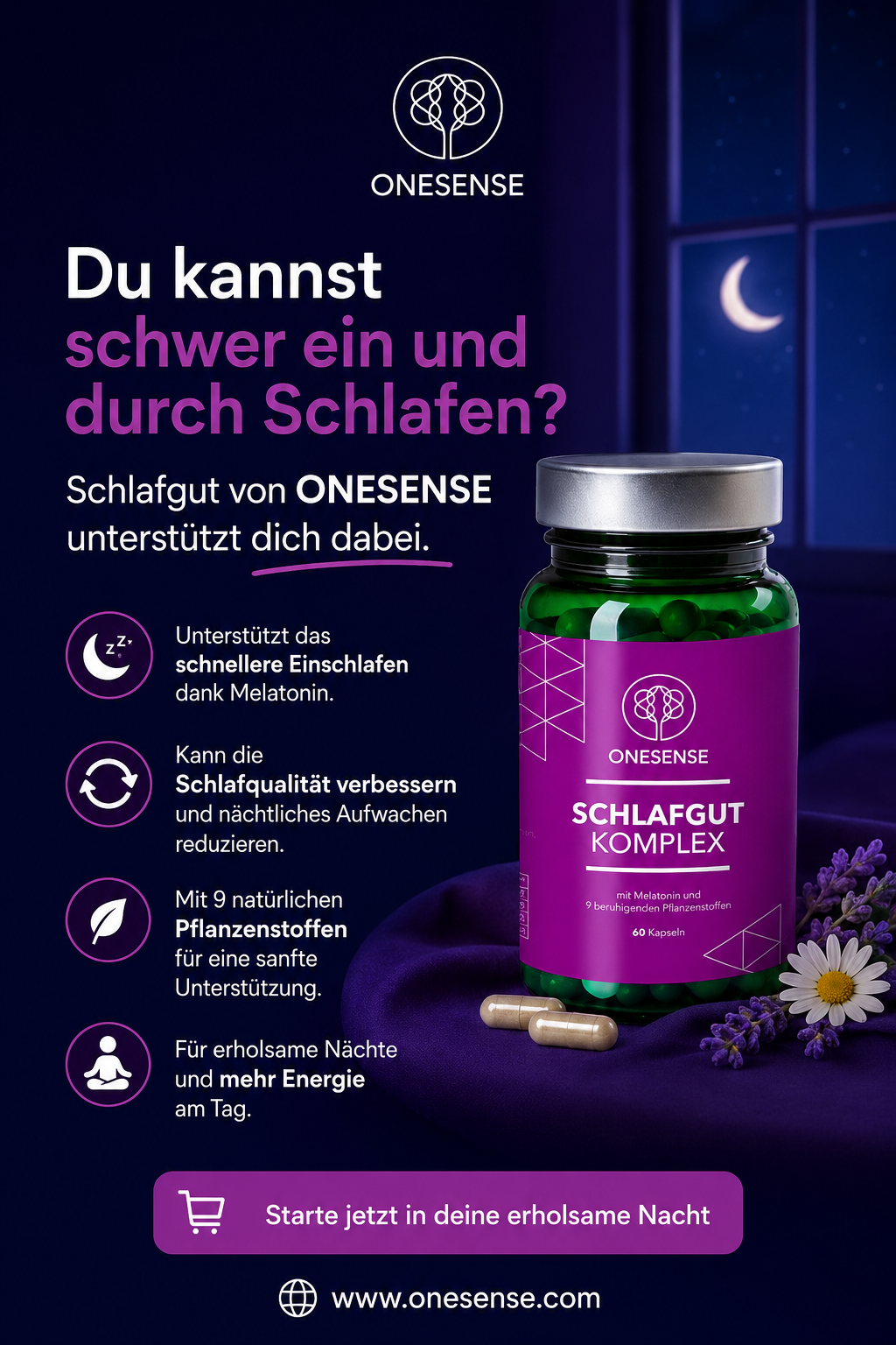 SchlafGut Komplex 60 Kapseln